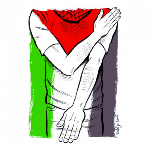 Autocollants Quenelle palestinienne