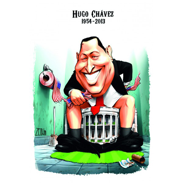 Affiche Hugo Chavez