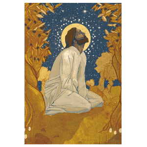 Dessin de Marie - Le Christ