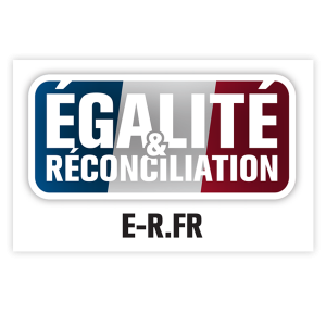 Affiche E&R E-R.FR blanche